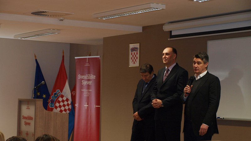 ​Predsjednik Vlade studentima Sveučilišta Sjever: Vaš je zadatak znanjem vratiti napredak i konkurentnost industriji